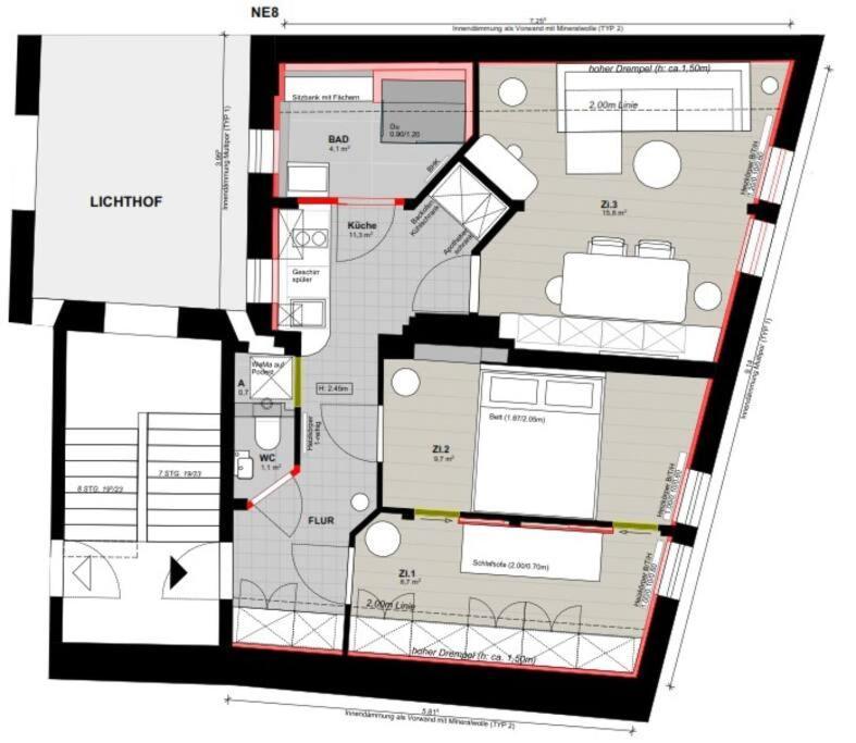 über Den Dächern Der Altstadt Apartment Rostock